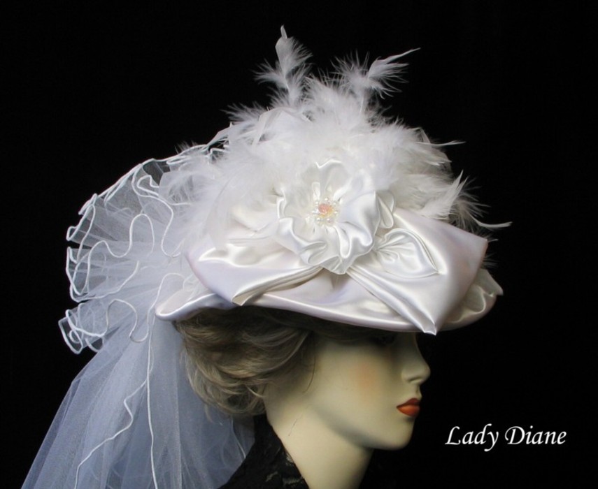 قبعات للعرائس 2012
