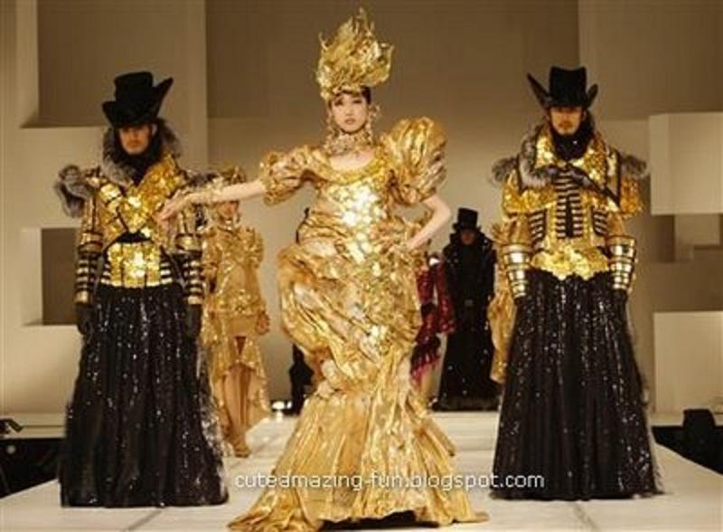 فستان من الذهب الخالص عيار 21 