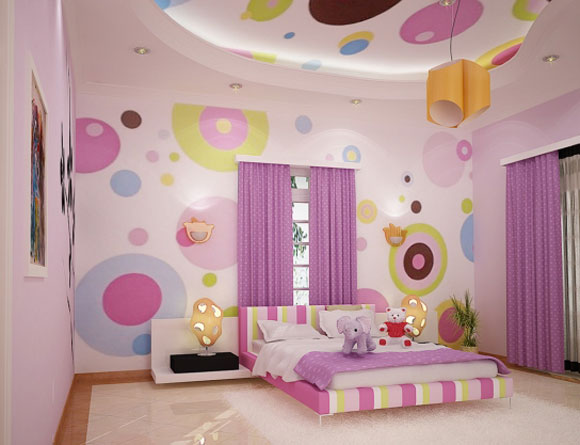 Girls Bedroom and Living room[1]