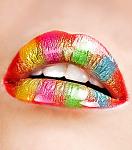 Rainbow lips by ViolentContact