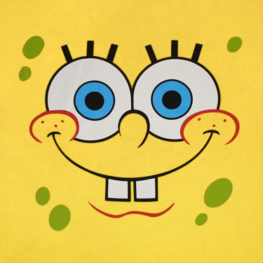 Spongebob Big Face Yellow Shirt