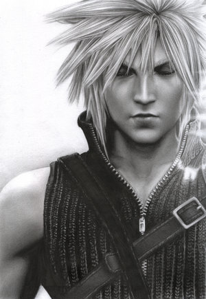 Final Fantasy   Cloud by D17rulez