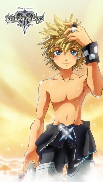 Kingdom Hearts  Roxas by mazjojo